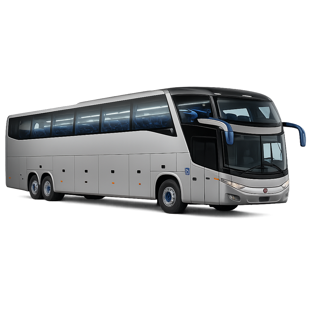 Contemporary Mauritius coach transportation service fleet